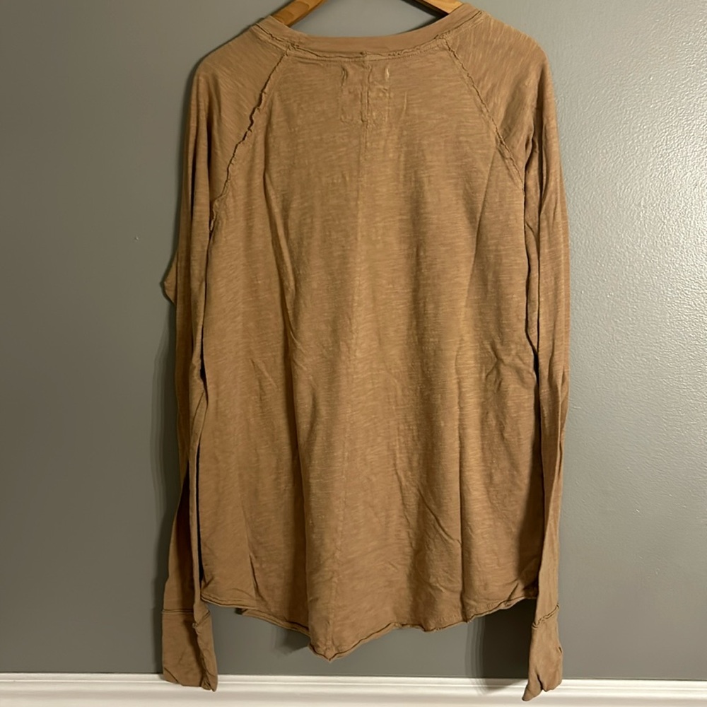We The Free Tan Long Sleeve Tee - Picture 8 of 12
